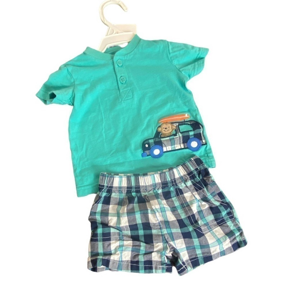 Carters Infant Two Piece Short Set Size 3M